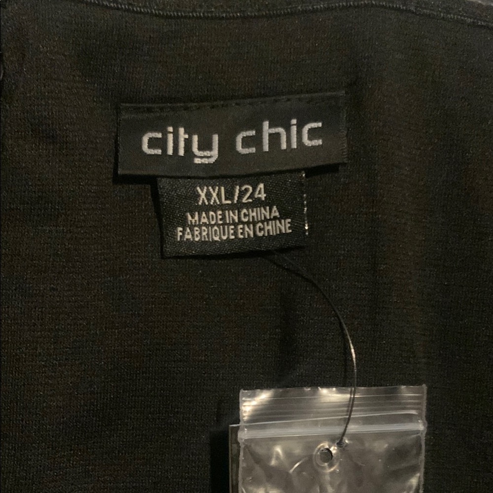 City Chic Black Sweetheart Bodycon Dress - Picture 10 of 11